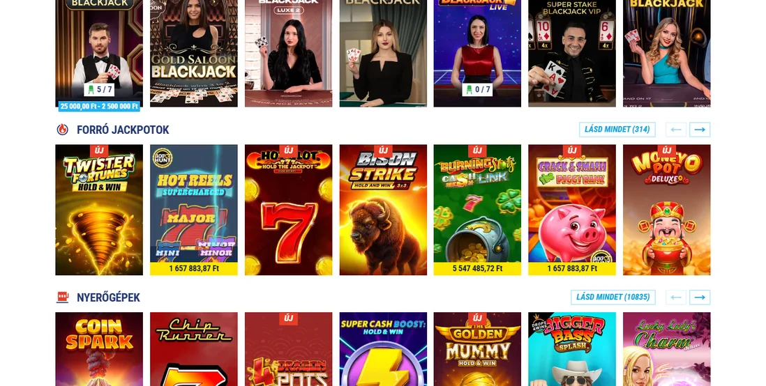 Spin élő rulett asztalokon